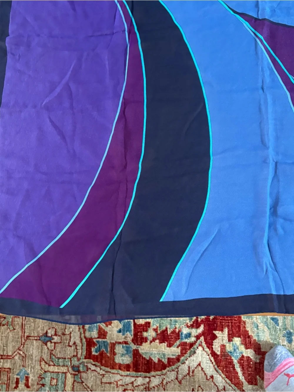 NWT Echo silk scarf